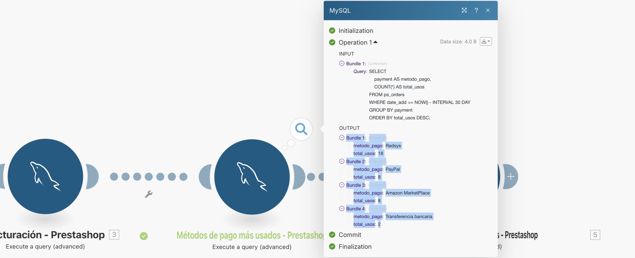 M&eacute;todos de pago prestashop