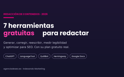 7 herramientas gratuitas para redacción de textos