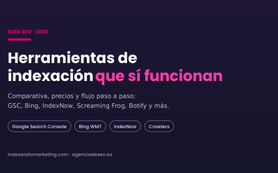 Herramientas de indexación